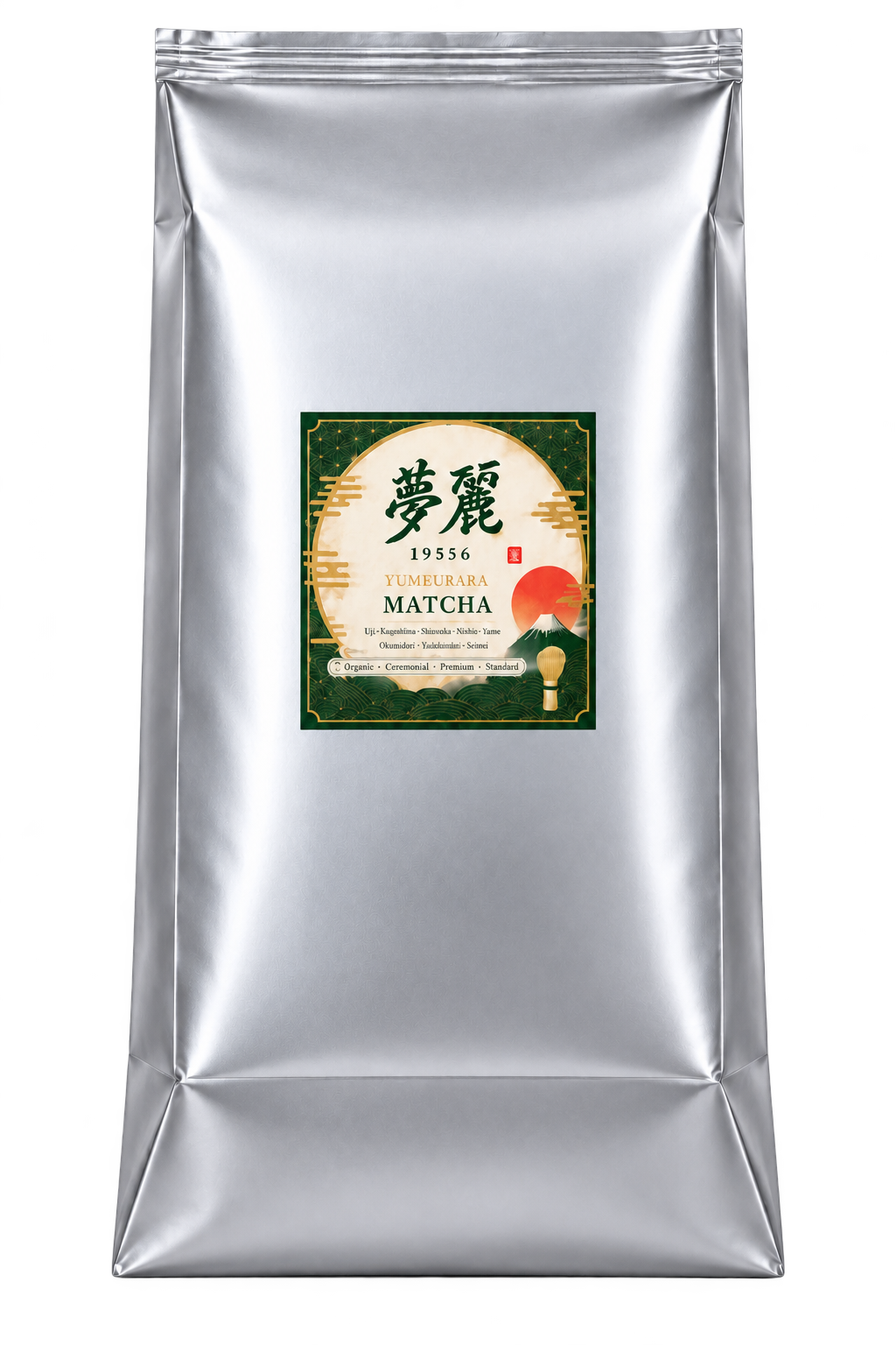 夢麗1kg 1kg 銀色アルミ袋の商品画像